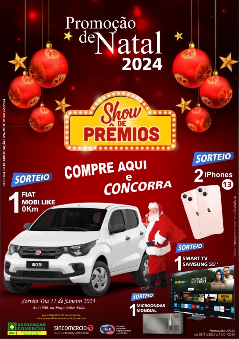 Promoção Show de Prêmios 2024